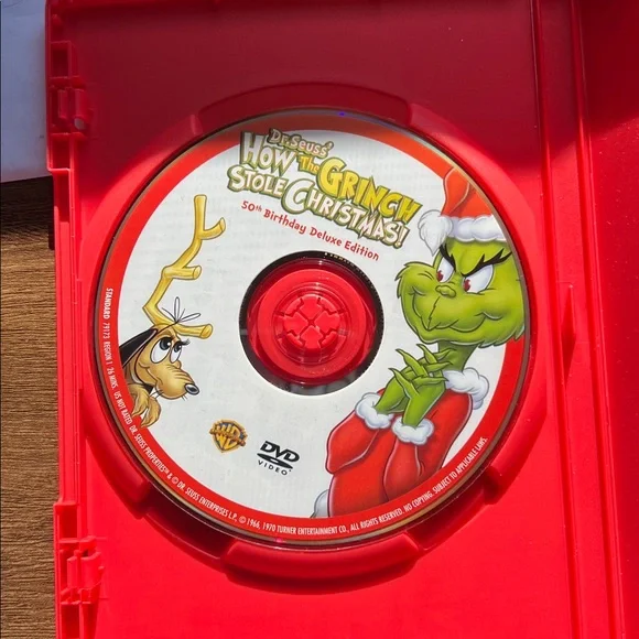 Dr. Seuss How the Grinch Stole Christmas! Deluxe Edition DVD set of 2! - Picture 5 of 6